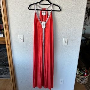 Pitusa | Pima Sundress | One Size | Blood Orange | NWT